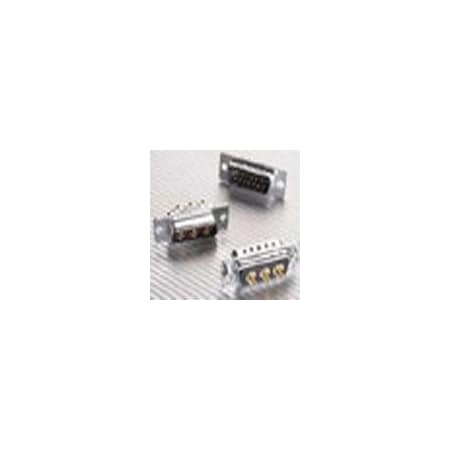 Amphenol D Subminiature Connector, 25 Contact(S), Female, 0.11 Inch Pitch, Solder Terminal, Hole .12, Plug FCC17B25SA410